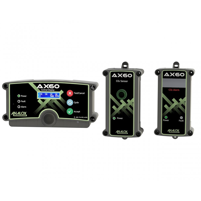 Micro Matic MM-AX60-AP1 Analox 60 CO2 Leak Detector Includes